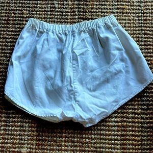 Ryan Roche small cotton white shorts